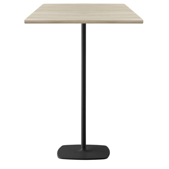 Stylus Bar Wood 60 Quadrado Madeira / Preto