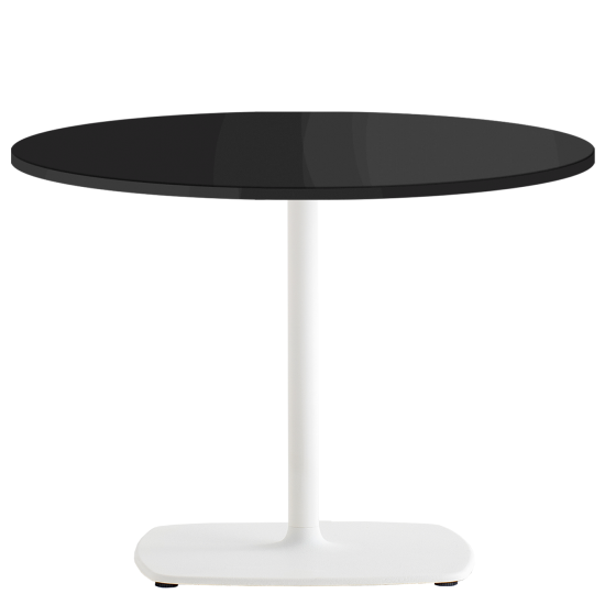 Stylus low 60 Circular Branco / Preto