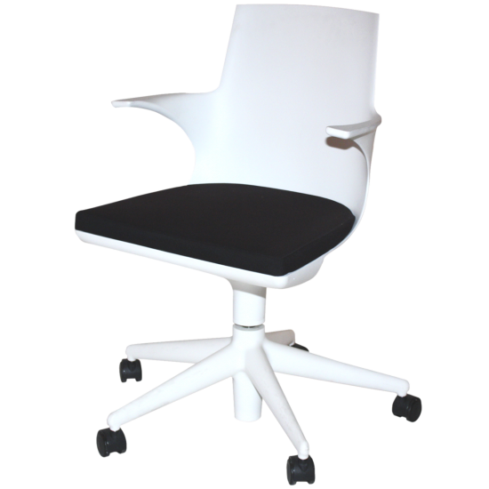 Spoon Chair with wheels