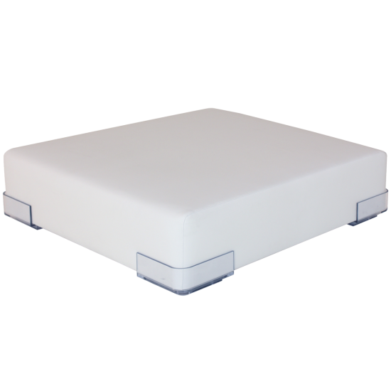 Plastics Puff Blanco