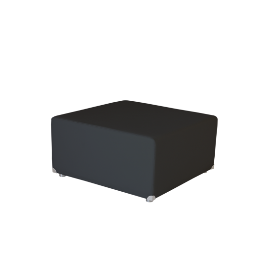Puff Square 70 Negro