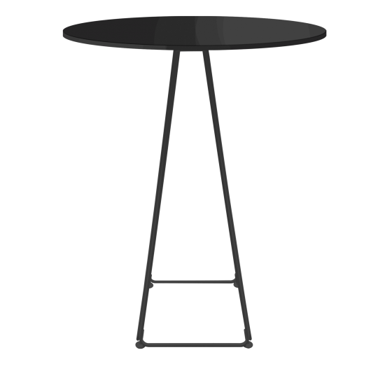 Lunar bar 70 Round Black/Black