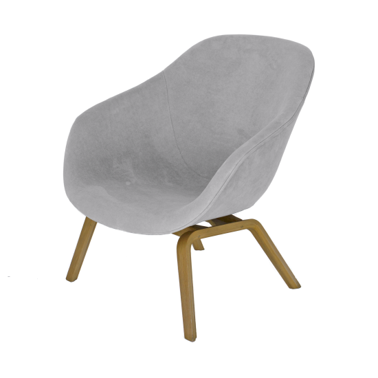 About a Lounge Chair Low Nuovo grigio