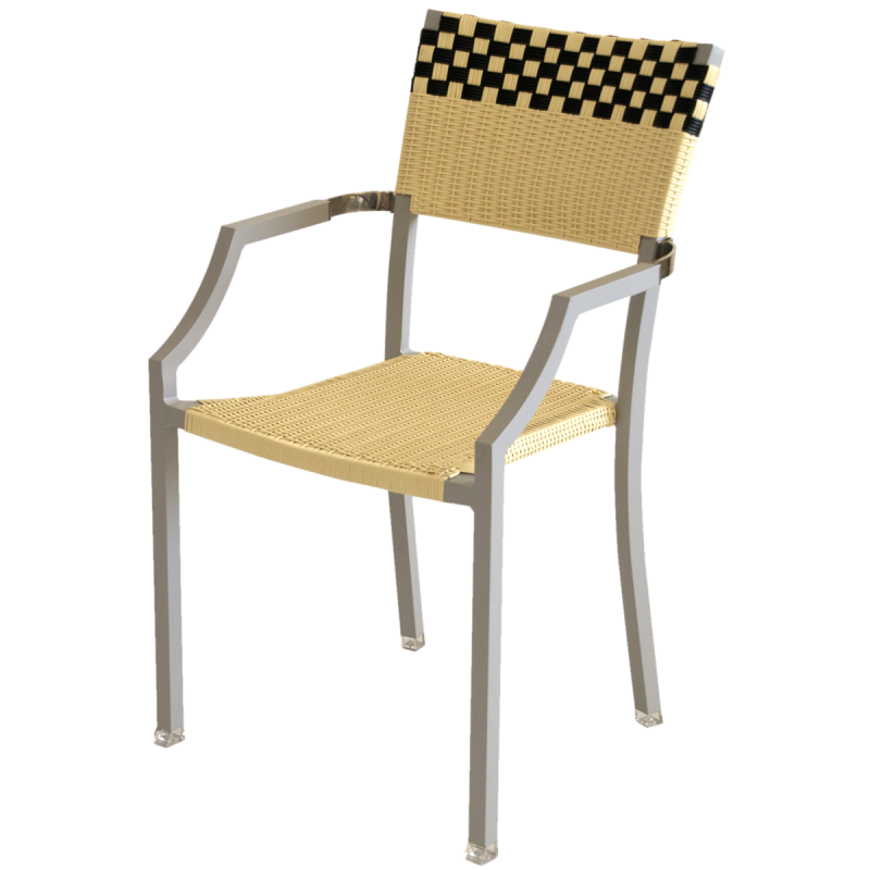 One Café Entrelazado de Plástico